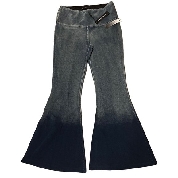 Athena Marie Denim - Athena Marie women's ultra flare super stretch jeans pants size Large NWT